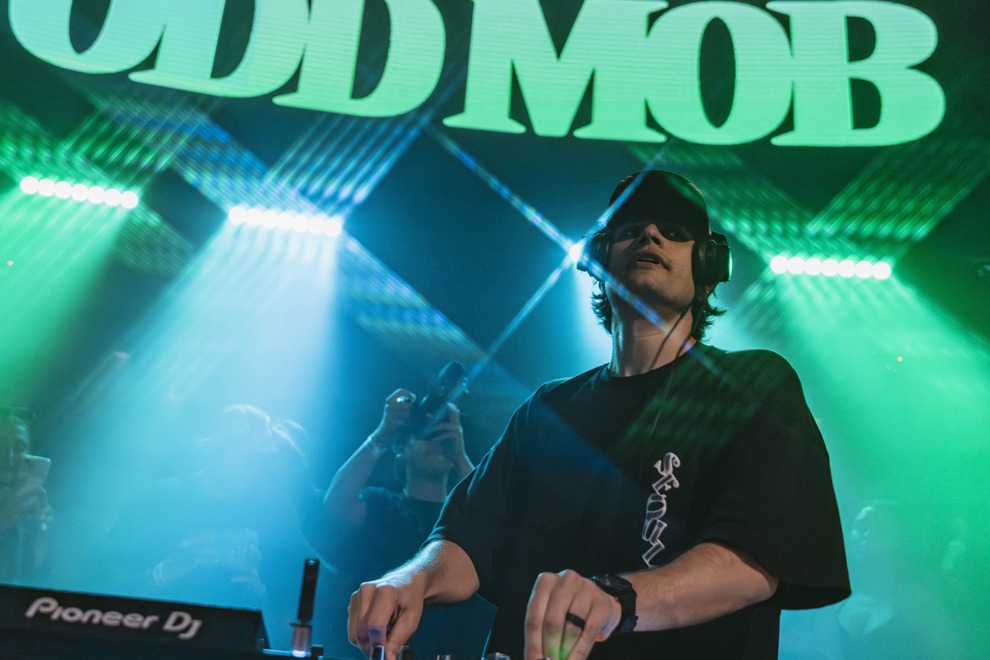 Odd Mob on stage